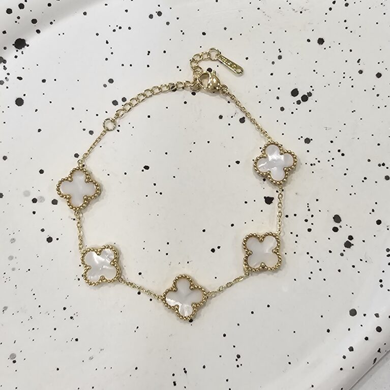 Βραχιόλι ανοξείδωτο ατσάλι επιχρυσωμένο με μεγάλο σταυρουδάκι v45