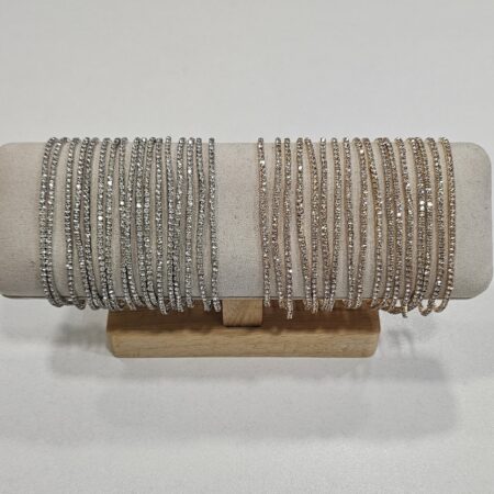 Βραχιόλι ορείχαλκος με στρας v86