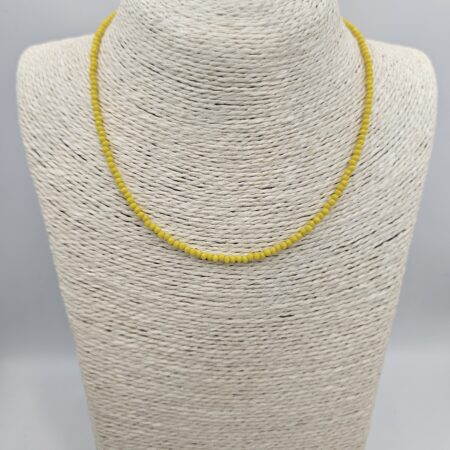 Κολιέ ανοξείδωτο ατσάλι με κρύσταλλα σε διάφορα χρώματα k161